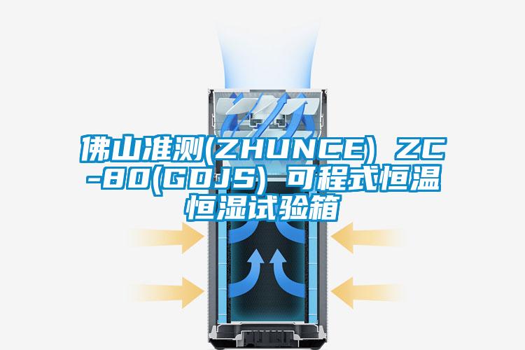 佛山准测(ZHUNCE) ZC-80(GDJS) 可程式恒温恒湿试验箱