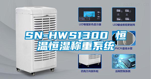 SN-HWS1300 恒温恒湿称重系统