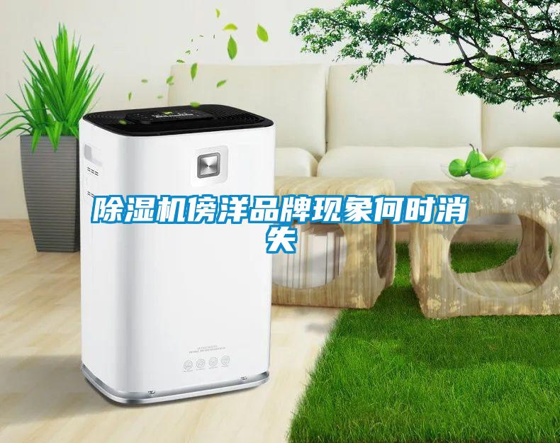 芭乐APP下载官网入口新版傍洋品牌现象何时消失