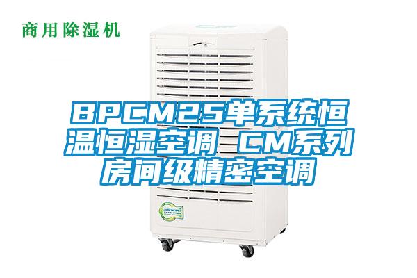 BPCM25单系统恒温恒湿空调 CM系列房间级精密空调