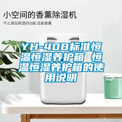 YH-40B标准恒温恒湿养护箱 恒温恒湿养护箱的使用说明