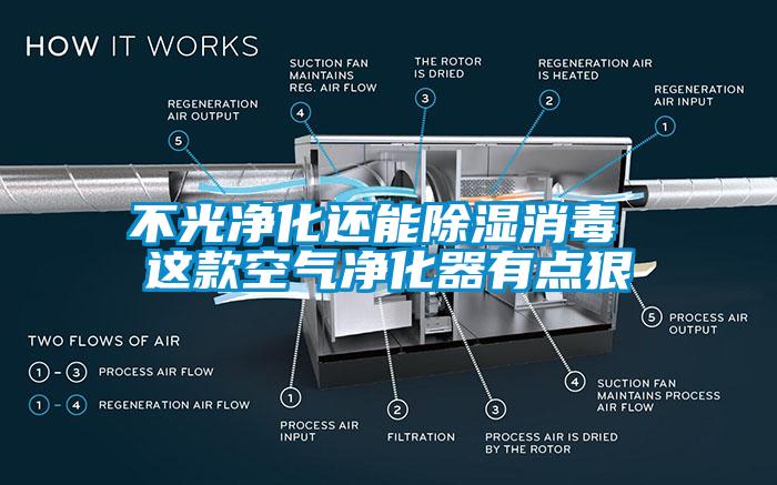 不光净化还能除湿消毒 这款空气净化器有点狠