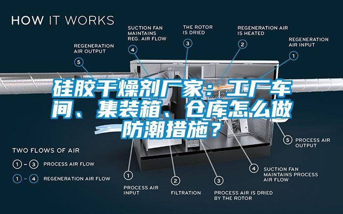 硅胶干燥剂厂家：工厂车间、集装箱、仓库怎么做防潮措施？