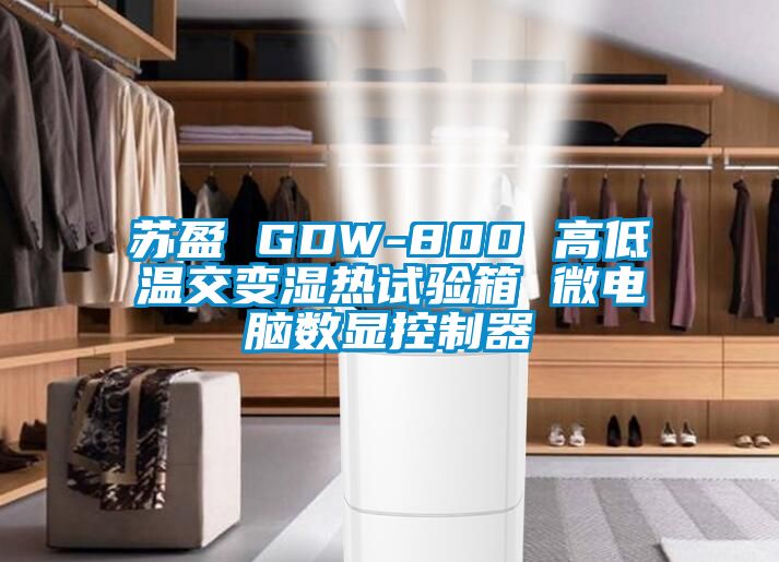 苏盈 GDW-800 高低温交变湿热试验箱 微电脑数显控制器