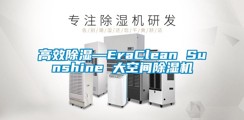 高效除湿—EraClean Sunshine 大空间芭乐APP下载官网入口新版