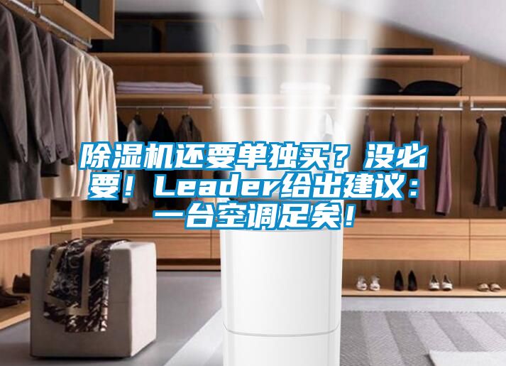 芭乐APP下载官网入口新版还要单独买？没必要！Leader给出建议：一台空调足矣！